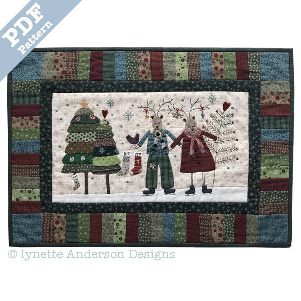 His n Hers Table Runner by Lynette Anderson