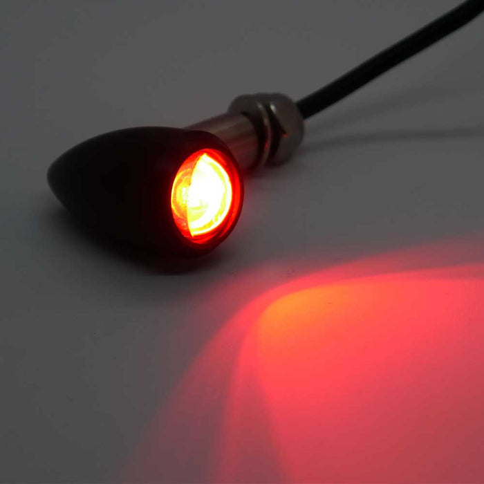 HOLLOW TIP X 3 IN 1 LED INDICATORS BLACK - PURPOSE BUILT MOTO