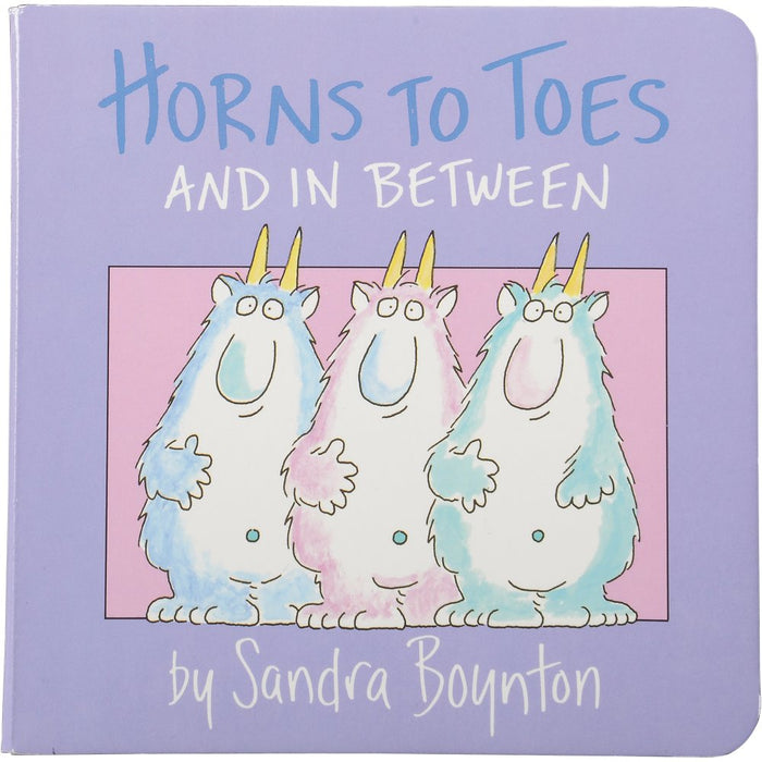 Horns to Toes Board Book by Sandra Boynton