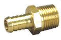 Brass 6mm hose barb fitting from Airenergy Dev with threaded connector for secure hose attachment.