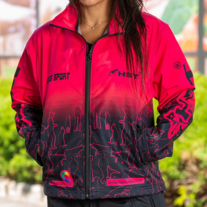 HST Softshell Print Jacket--HST-Maximum K9 Services