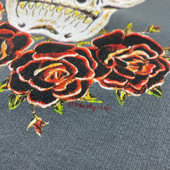 Yeezus Tour 2014 Flying Reaper Crewneck In Grey