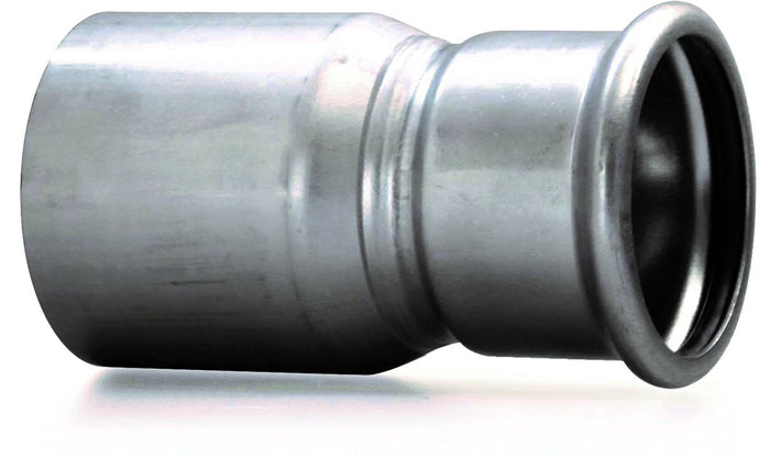 Imperial Weld Adaptor by Airenergy Dev, stainless steel with 15 x 21mm fittings, designed for welding applications