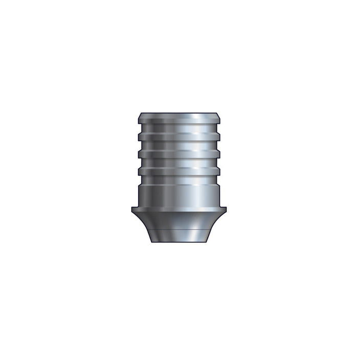 Inclusive® Titanium Abutment 6 mmH, Non-Engaging, compatible with: Implant Direct® InterActive® Ø3.0 mm