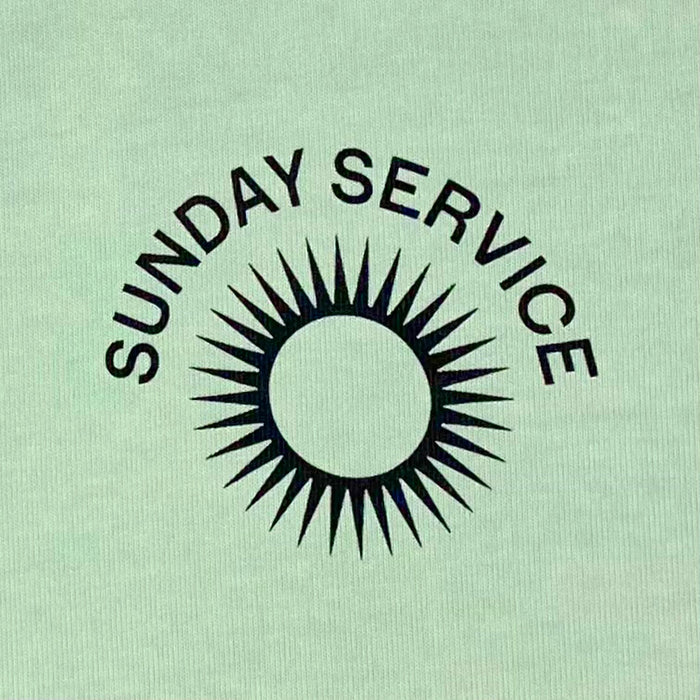 Jesus Is King 2019 Unreleased Sunday Service Sun Logo Tee