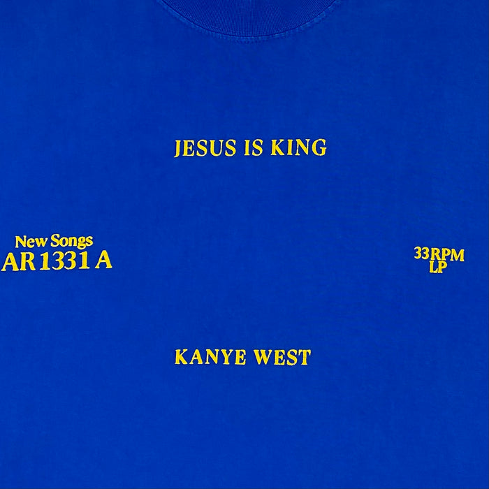 Jesus Is King 2019 Vinyl Album Long Sleeve In Blue