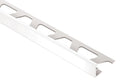 JOLLY 5/16" Bright White Aluminum Tile Edge Trim