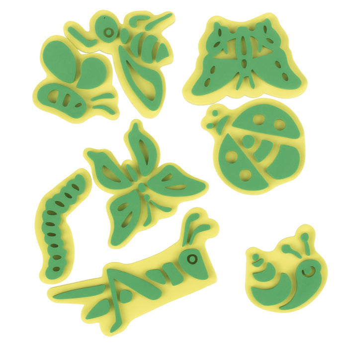 Jumbo Bug Stampers 8-Piece Set | Chunky Insect-Themed Stamps