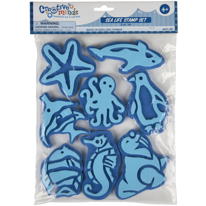 Jumbo Ink Sea Life Stampers