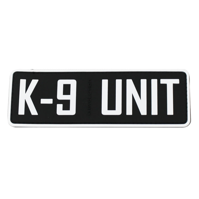 K9 Wolf 3D Rubber Patch--K9 K4/K9 Evolution-Maximum K9 Services