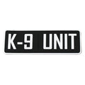 K9 Wolf 3D Rubber Patch--K9 K4/K9 Evolution-Maximum K9 Services