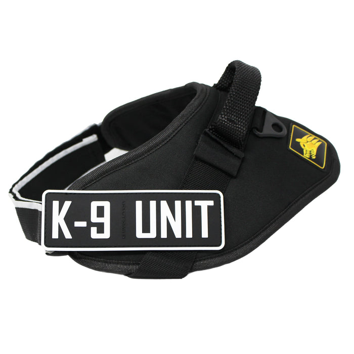 K9 Wolf 3D Rubber Patch--K9 K4/K9 Evolution-Maximum K9 Services