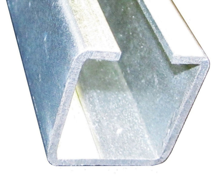 Zinc-plated Kova rail mounting rail by Airenergy Dev, with nuts and mounting hardware for secure installation.