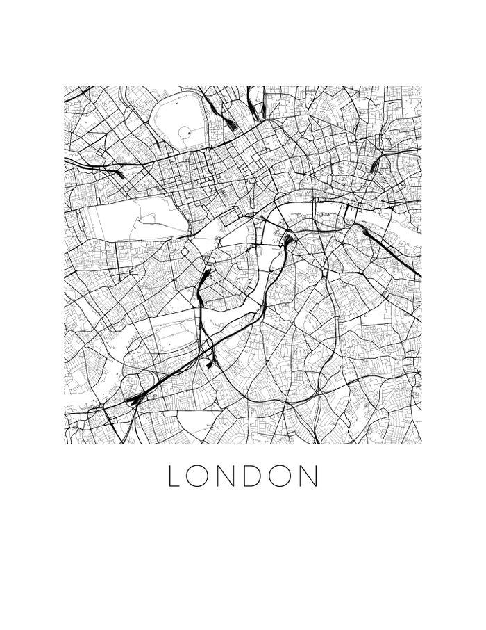 London Map Print
