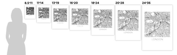 London Map Print