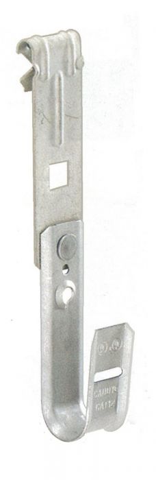 Europress long purlin clip with H1 J-hook, metal construction for secure building support and framing applications.