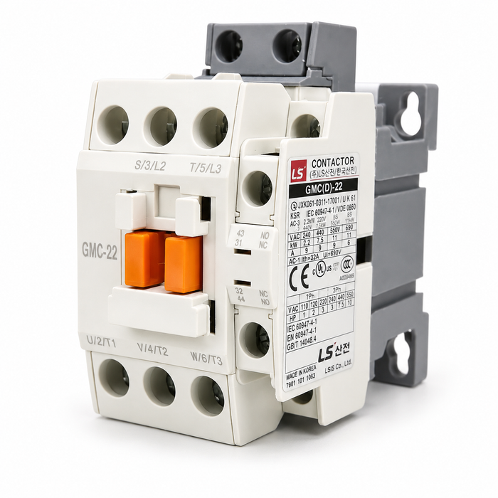 LS GMC-22 3 pole AC magnetic contactor for industrial switching