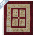 Magical Christmas Wall Quilt by Lynette Anderson