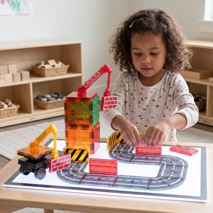 Magna-Tiles® Builders | 32-Piece Magnetic Construction Set