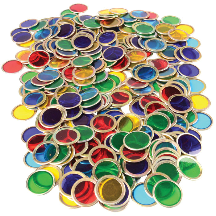 Magnetic Counting Chips & Block Magnet Set | 75-Piece STEM Learning Kit