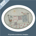 Mama's Wash Day Stitchery by Lynette Anderson