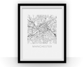 Manchester Map Print