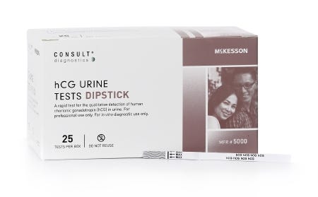 McKesson Consult Rapid Diagnostic Test Kit, 25 Tests