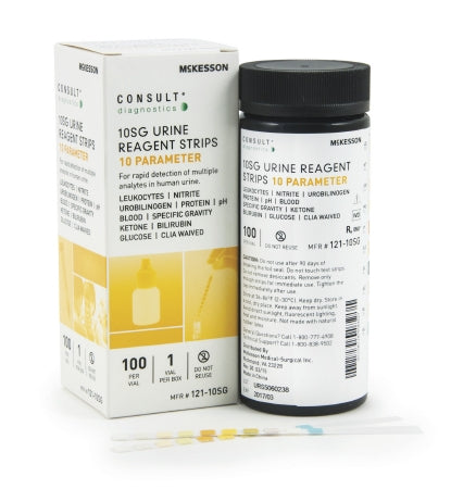 McKesson Consult Urine Reagent Strip, 100 Strips