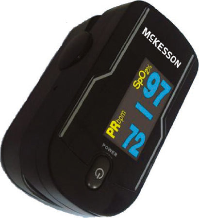 McKesson Finger Pulse Oximeter Battery Operated, Without Alarm