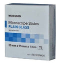 McKesson Microscope Slide, 25 X 75 X 1 mm, Plain, Box of 72