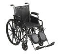 McKesson Padded Wheelchair 1 Each