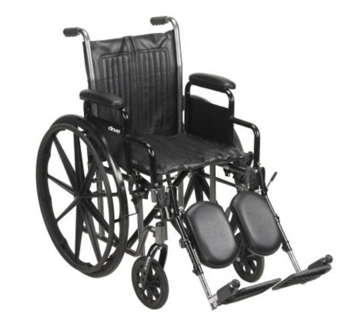 McKesson Padded Wheelchair 1 Each