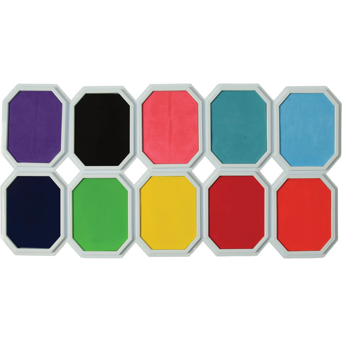 Mega Washable Stamp Pads | Set Of 10 Colors