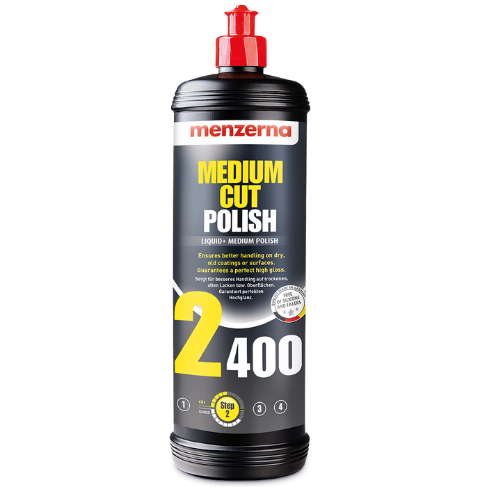 Menzerna Medium Cut Polish 2400 (SI 1500) 32 oz – Auto Obsessed