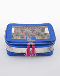 Oh My Mahjong Metallic Light Blue Tile Storage Bag