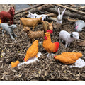 Mini Farm Animal Figures Set – 108 Vinyl Animals for Counting, Sorting & Learning