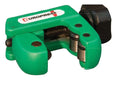 Green Europress pipe cutter on a white background