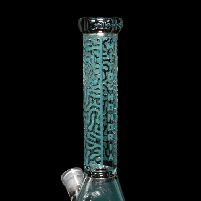 Mitochondria 10-Inch Beaker Bong for Daily Use