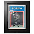 Montreal Canadiens Program Cover - Forum Sports Magaine 1978