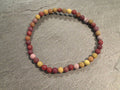 Mookaite Jasper 4MM Stretch Bracelet