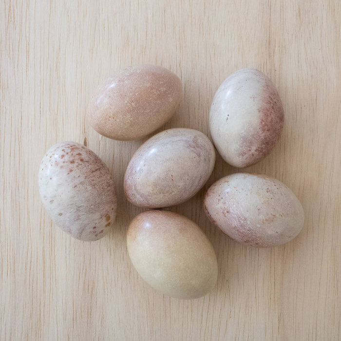 Natural Soapstone Eggs