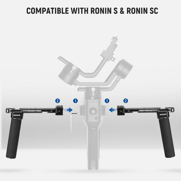 NEEWER GA006 Dual Handgrip for DJI Gimbals