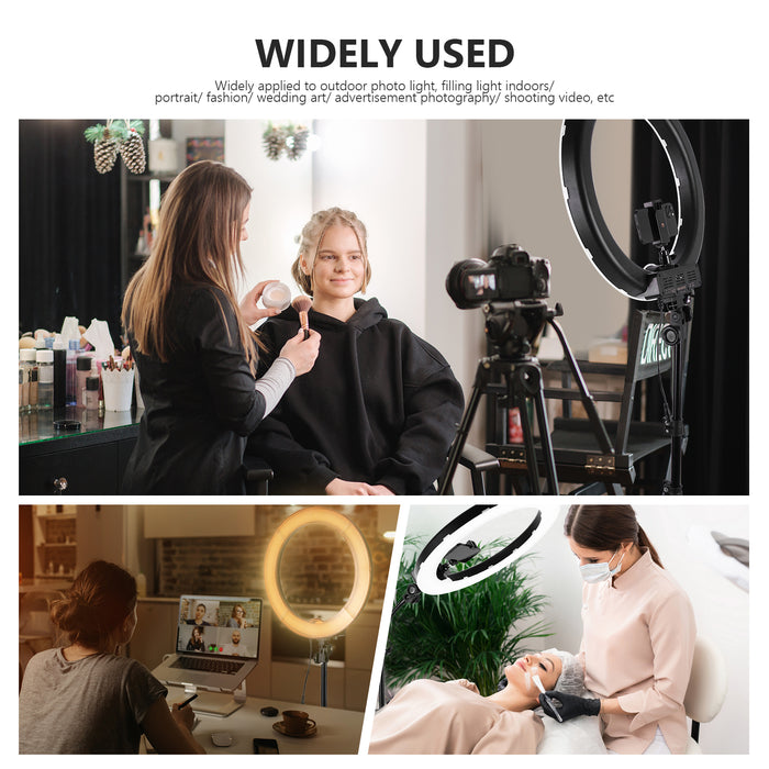 Wide Applications of the NEEWER RL-18 18-Inch 55W Ring Light