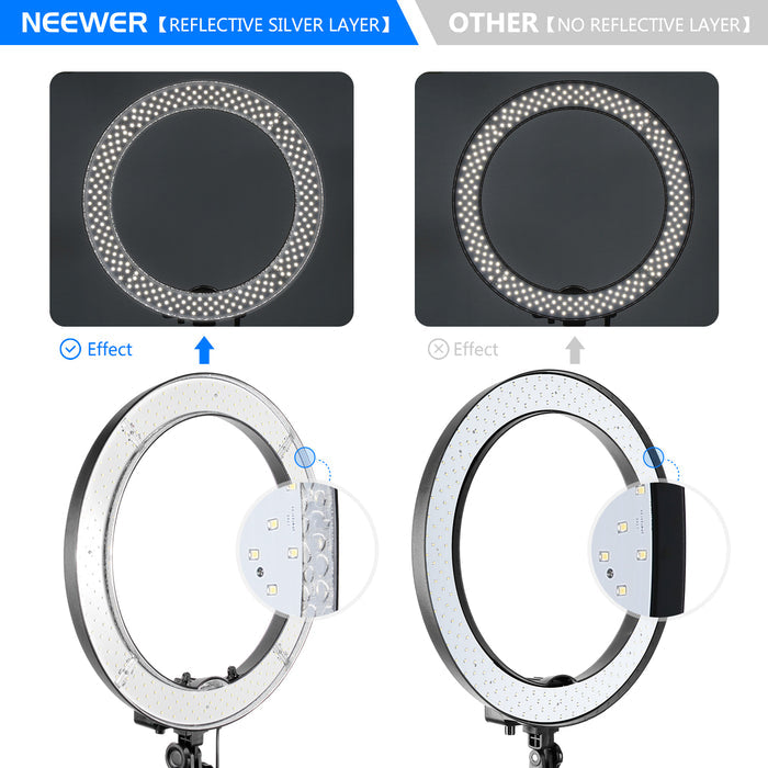 NEEWER RL-18 18-Inch 55W Ring Light VS. others