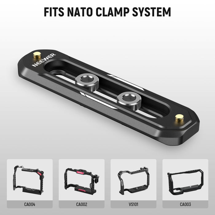 NEEWER UA007/UA022 Quick Release Mini NATO Rail
