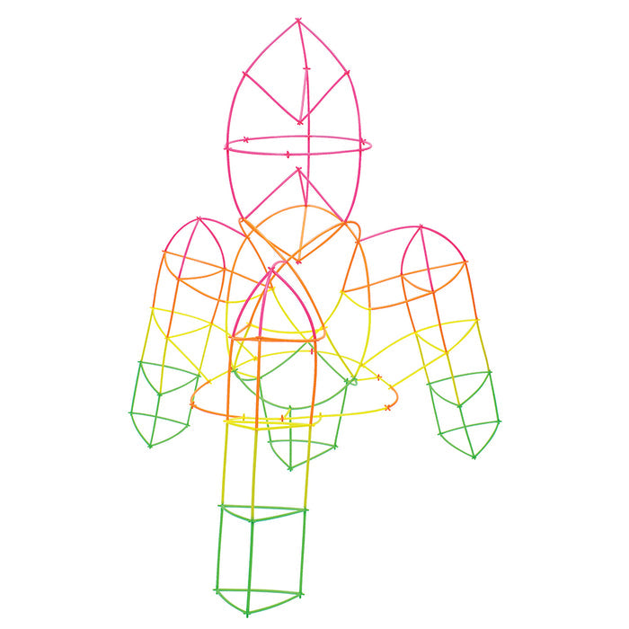 Neon Straws and Connectors