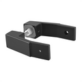 Offset Mount Mid-Post Attachment - for Square Ladder Pulls Stainless Steel 304 Black (2pairs)