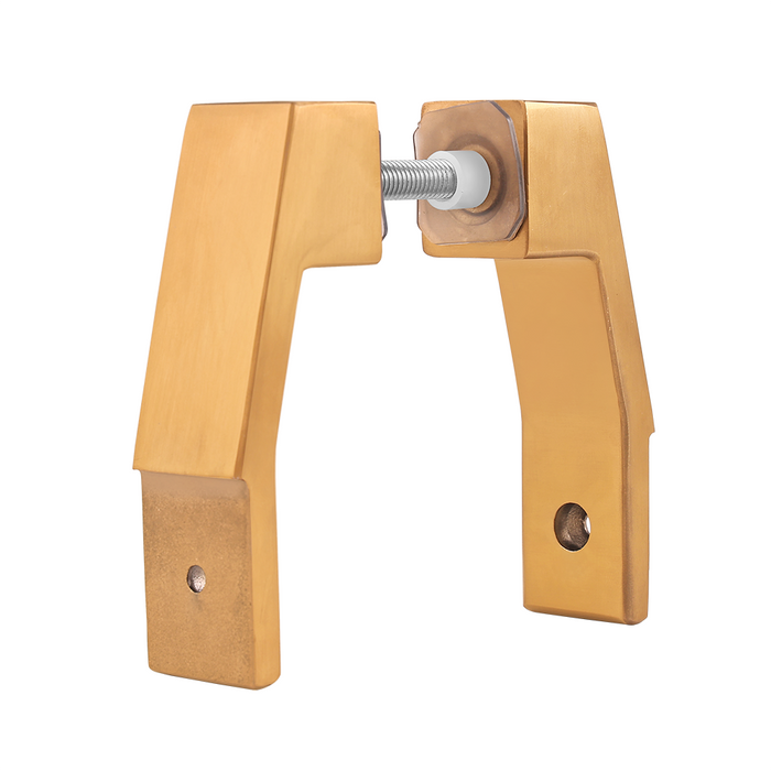 Offset Mount Mid-Post Attachment - for Square Ladder Pulls Stainless Steel 304 PVD Gold (2pairs)