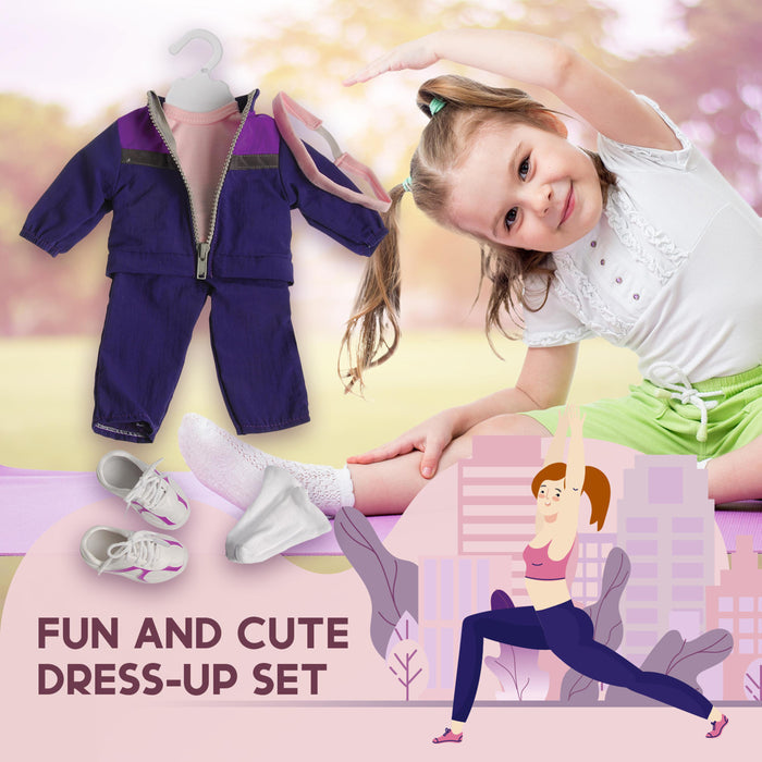 On the Run Active Wear Clothing Set