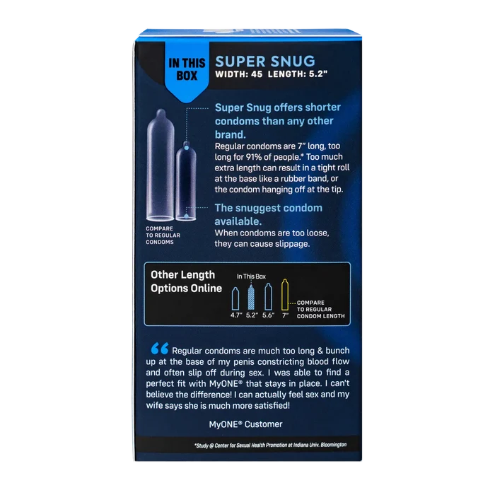 MyONE® Perfect Fit Super Snug Condoms Rolik®